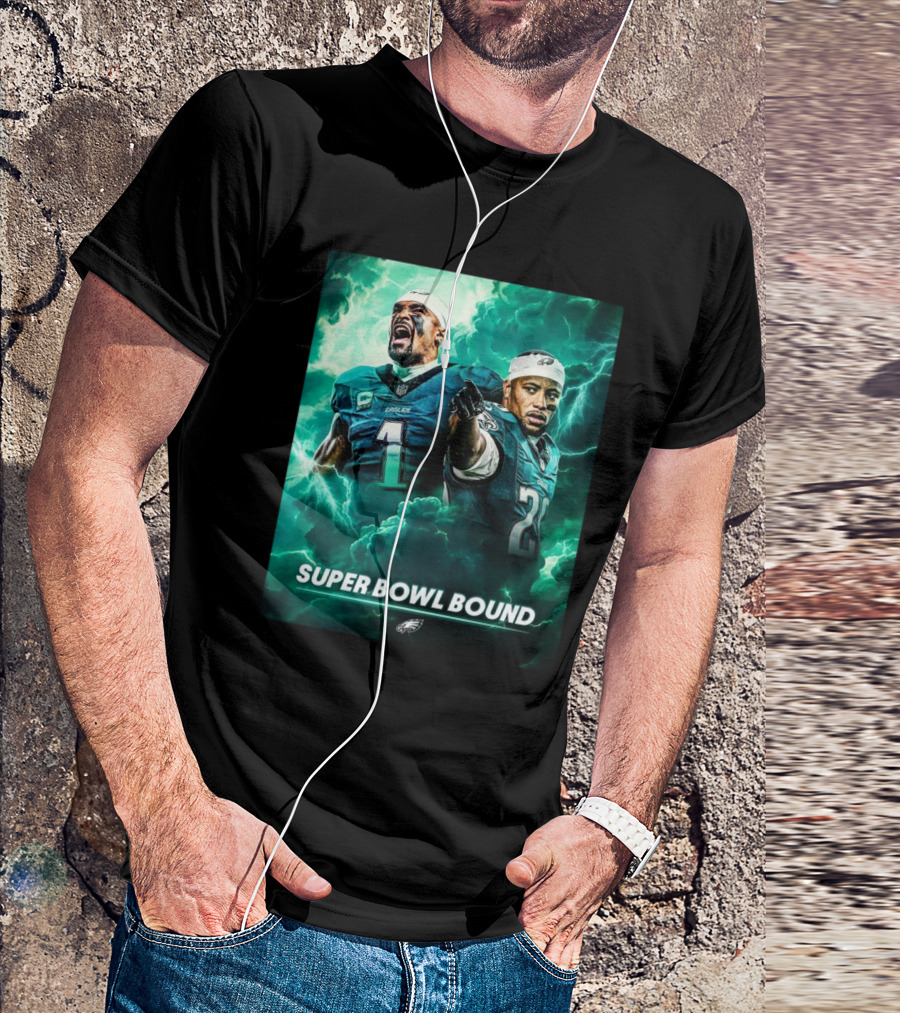 Eagles Super Bowl Bound NFC Champs NFL Prime Video T-Shirt