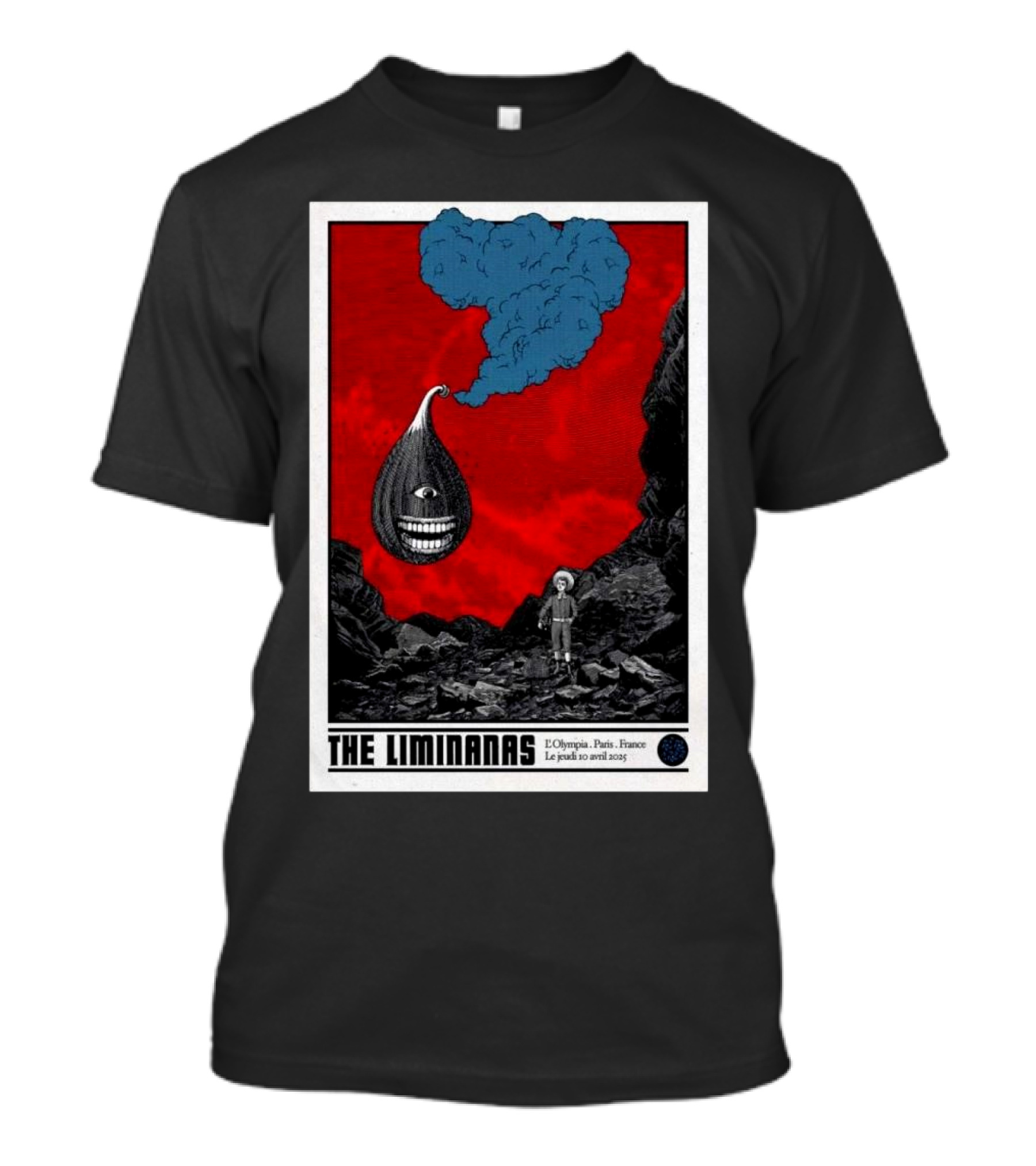 The Liminanas L'Olympia Paris France Le Jeudi 10 Avril 2025 T-Shirt