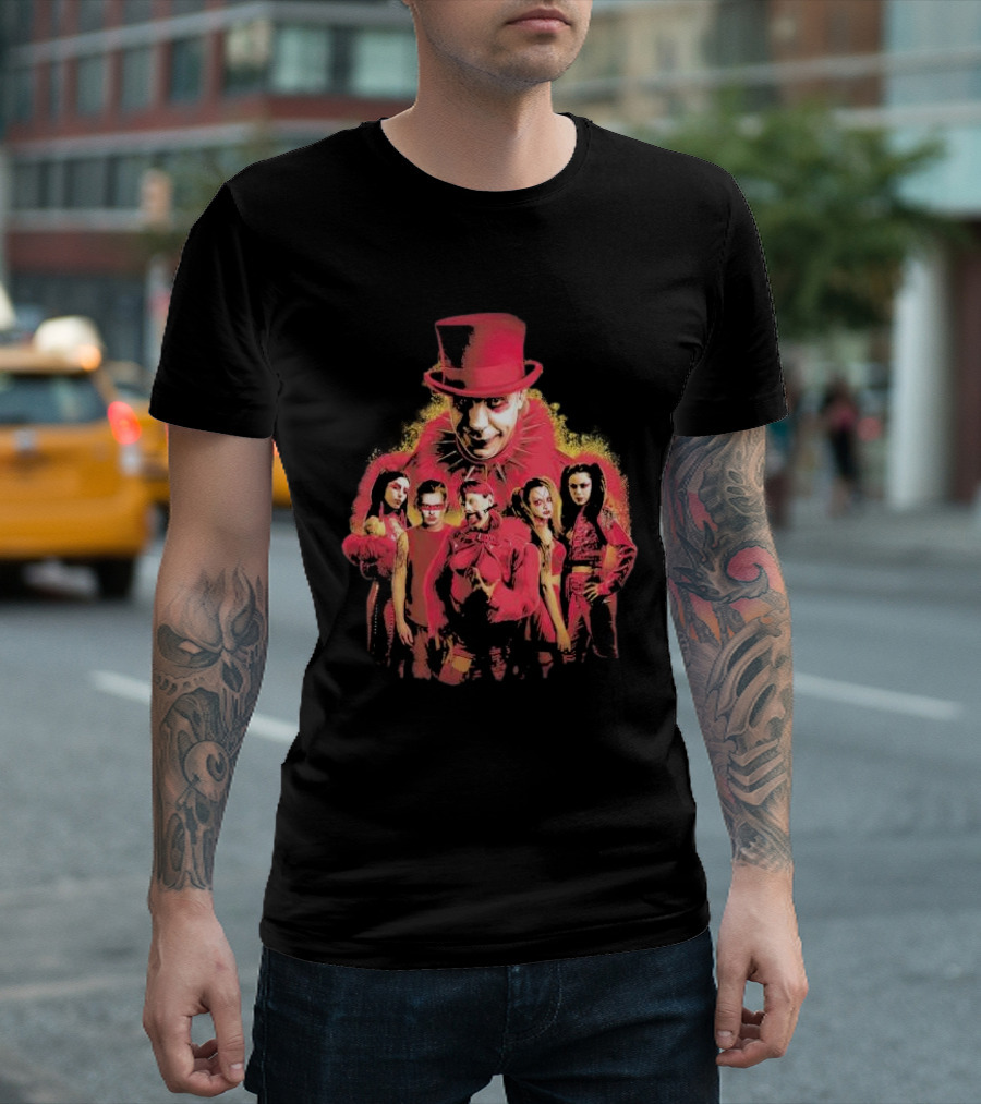 Till Lindemann 2024 Tour Group Circus Theme Red Outfits T-Shirt
