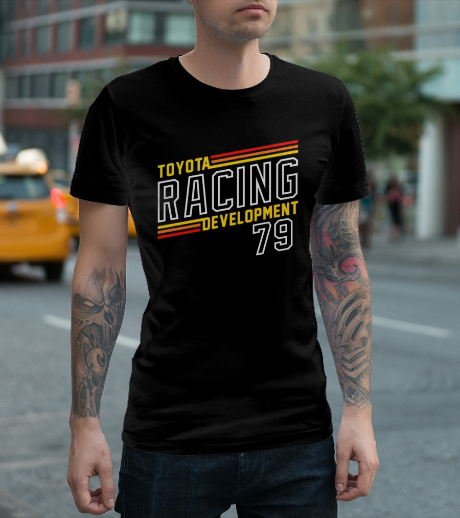 TRD Toyota Racing Development 79 Racing Stripe Logo T-Shirt