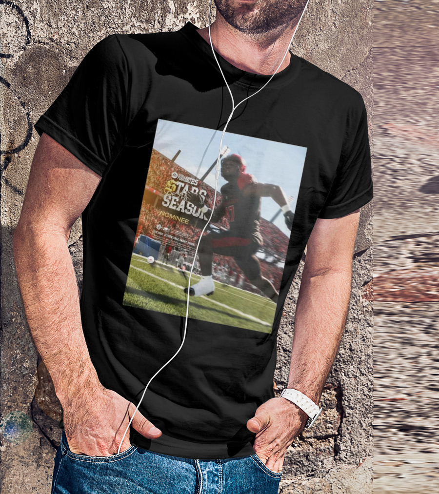 EA Sports College Football 25 Stars Of The Season Nominee San Diego State Player 17 Focused Accountable Smart Tough T-Shirt