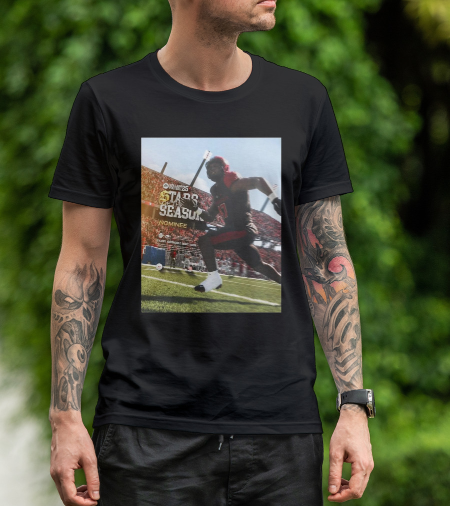 EA Sports College Football 25 Stars Of The Season Nominee San Diego State Player 17 Focused Accountable Smart Tough T-Shirt