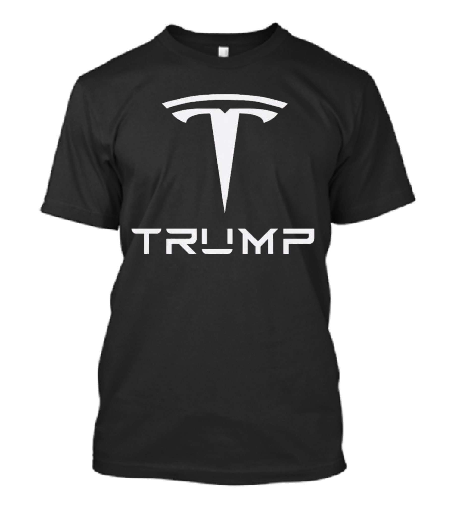 Tesla Style Trump Logo With SpaceX Inspiration T-Shirt