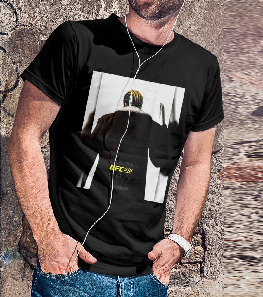 UFC 316 Merab Dvalishvili Vs Sean O’Malley 2 June 7th West Till Death T-Shirt