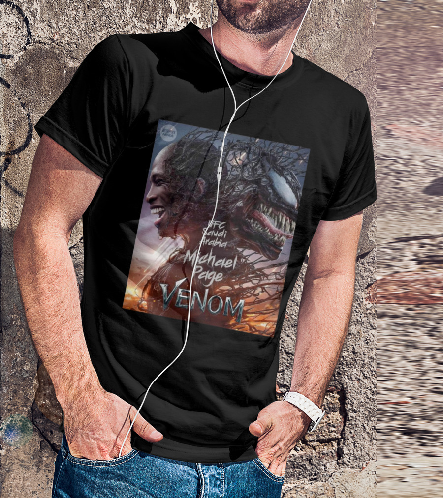 UFC Saudi Arabia Michael Page Venom ESPN MMA 2025 T-Shirt