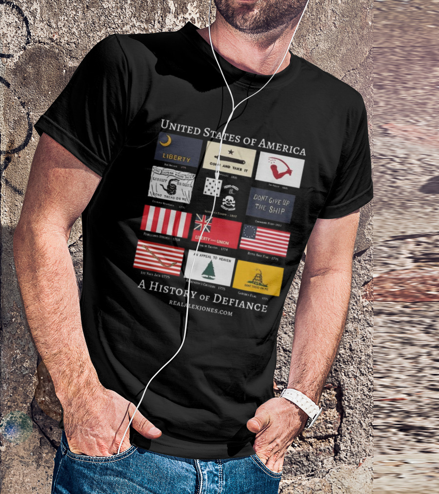 United States Of America Liberty Come And Take It Historical Flags A History Of Defiance T-Shirt