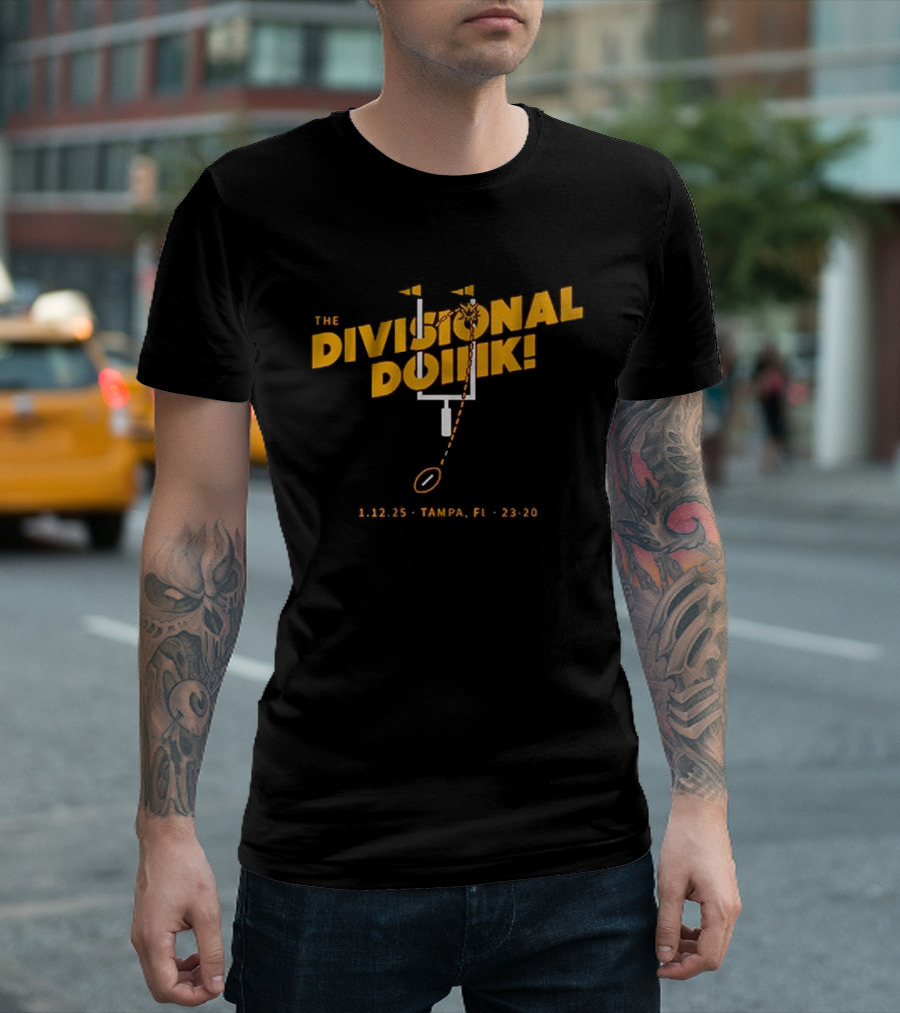The Divisional Doink Washington Football 1.12.25 Tampa FL 23-20 T-Shirt