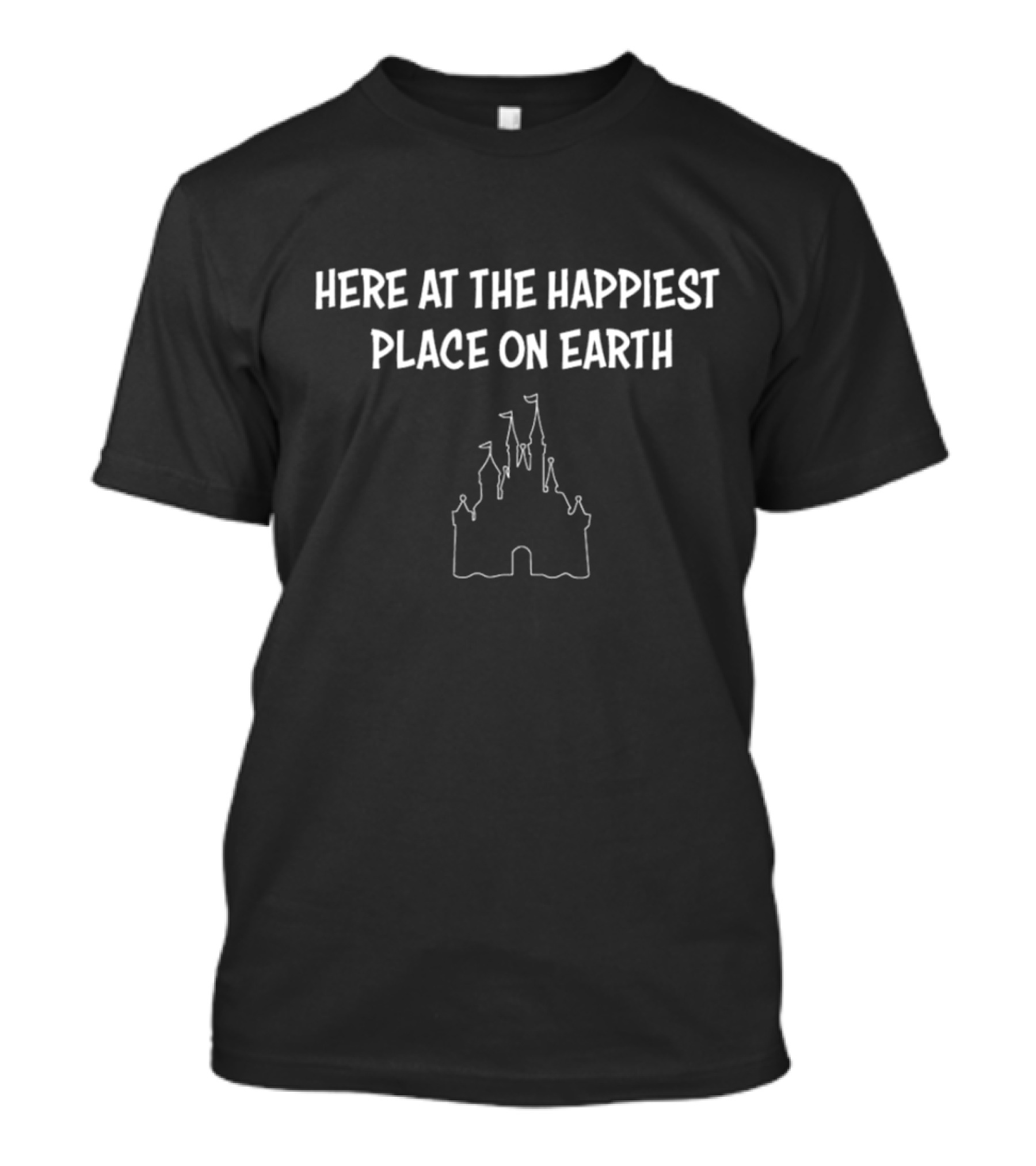 Washington Commanders Here At The Happiest Place On Earth T-Shirt