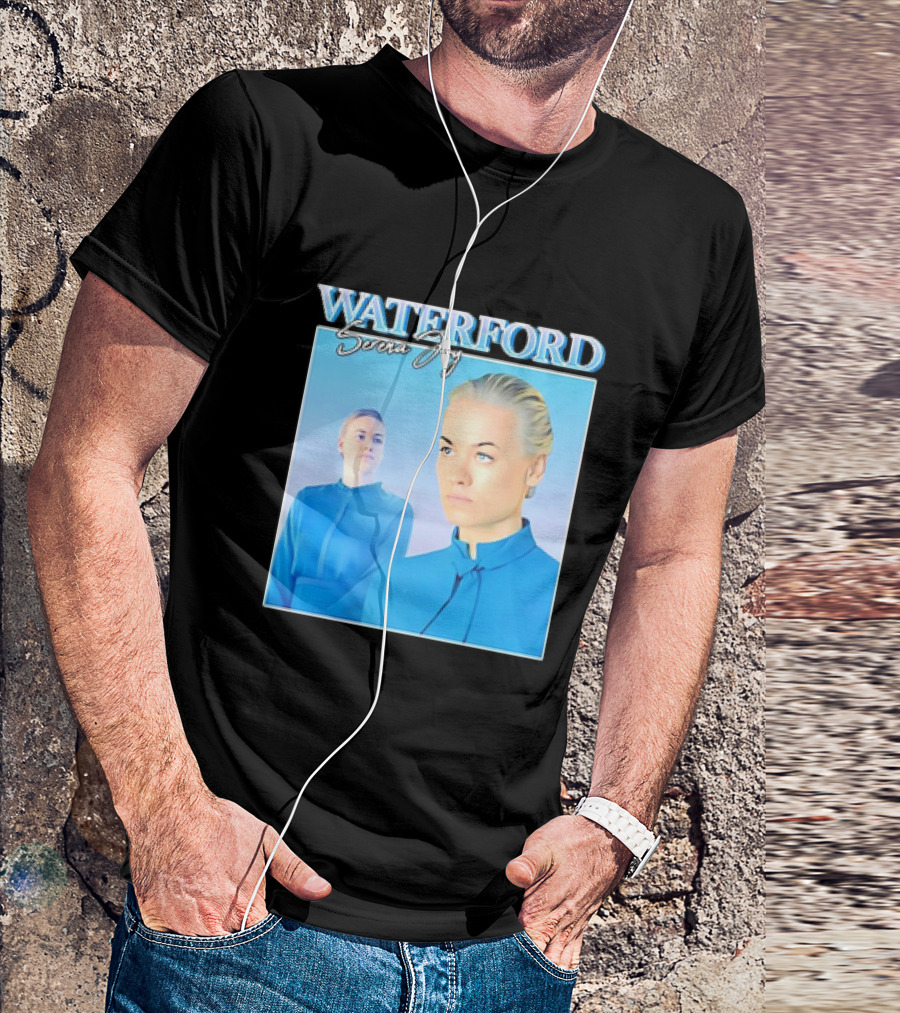 Waterford Serena Joy Blue Outfit Portrait T-Shirt
