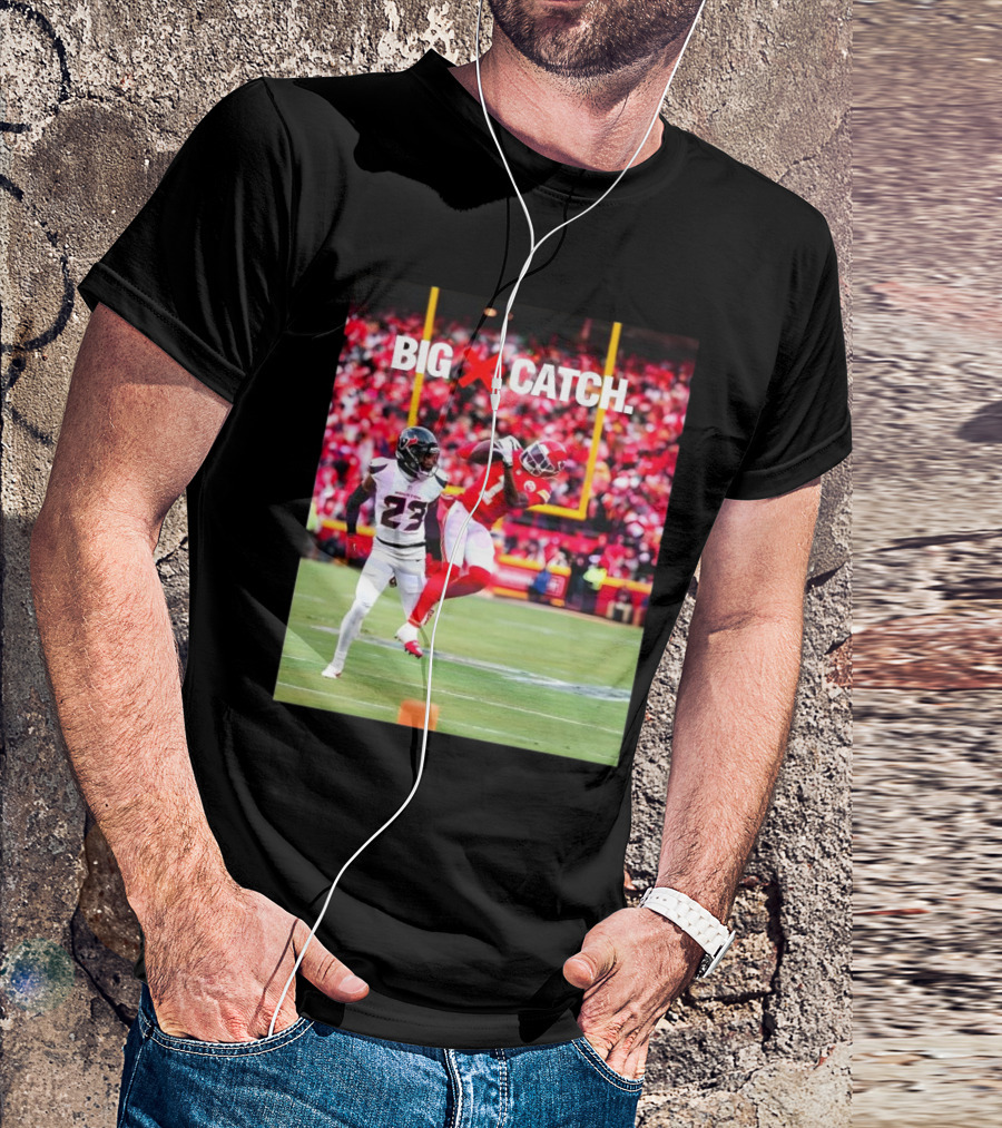 "Xavier Worthy Big Catch Kansas City Chiefs Vs Houston Texans 2025" T-Shirt