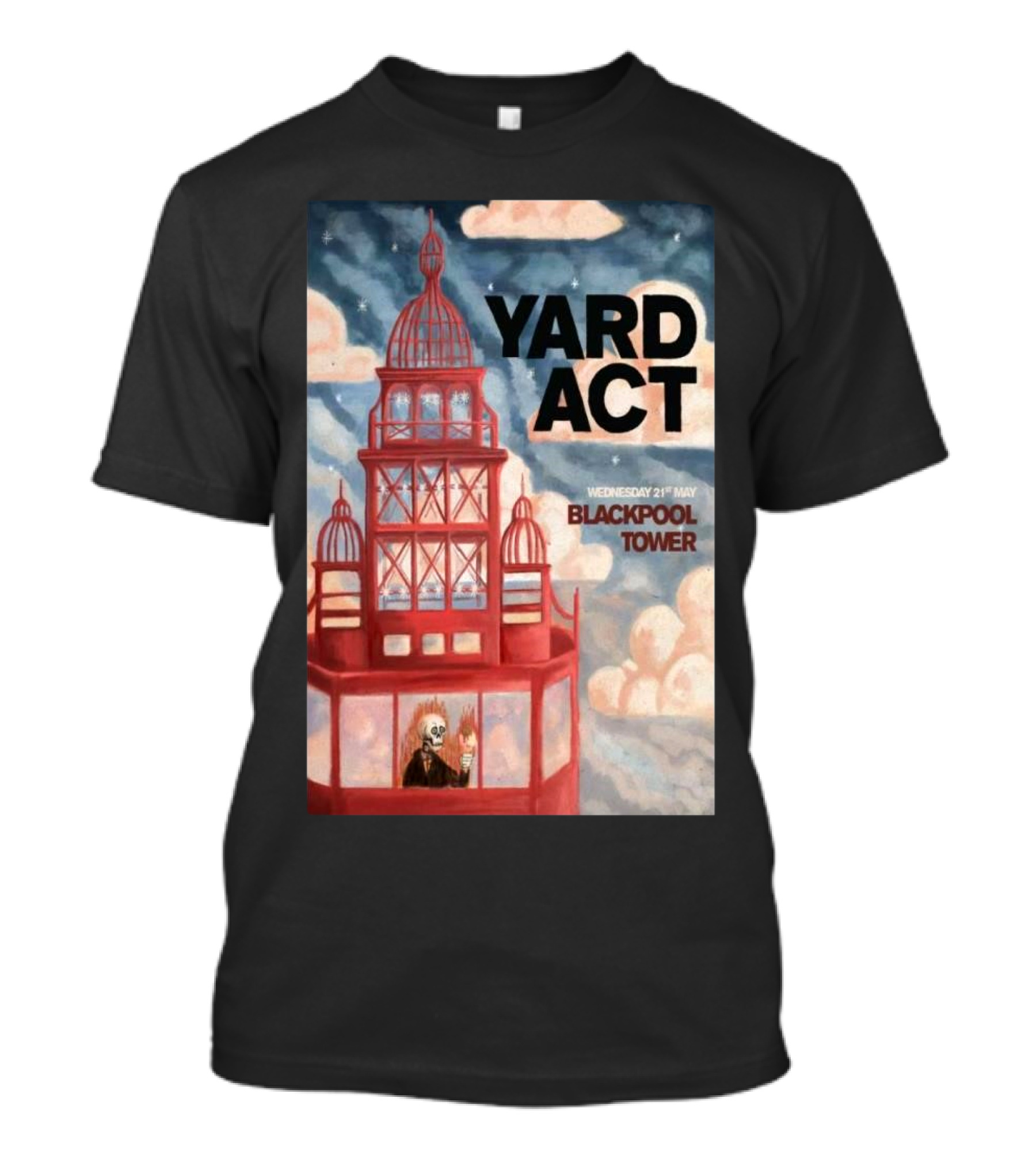 Yard Act Blackpool Tower Wednesday 21st May T-Shirt