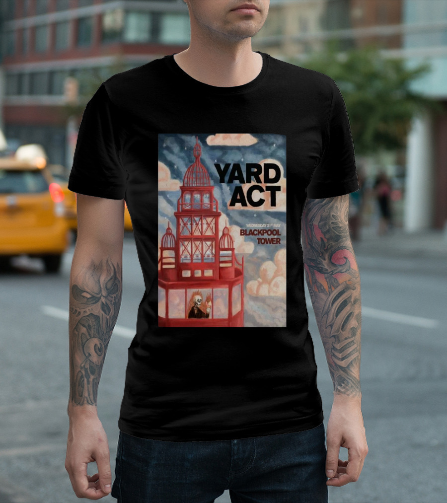 Yard Act Blackpool Tower Wednesday 21st May T-Shirt