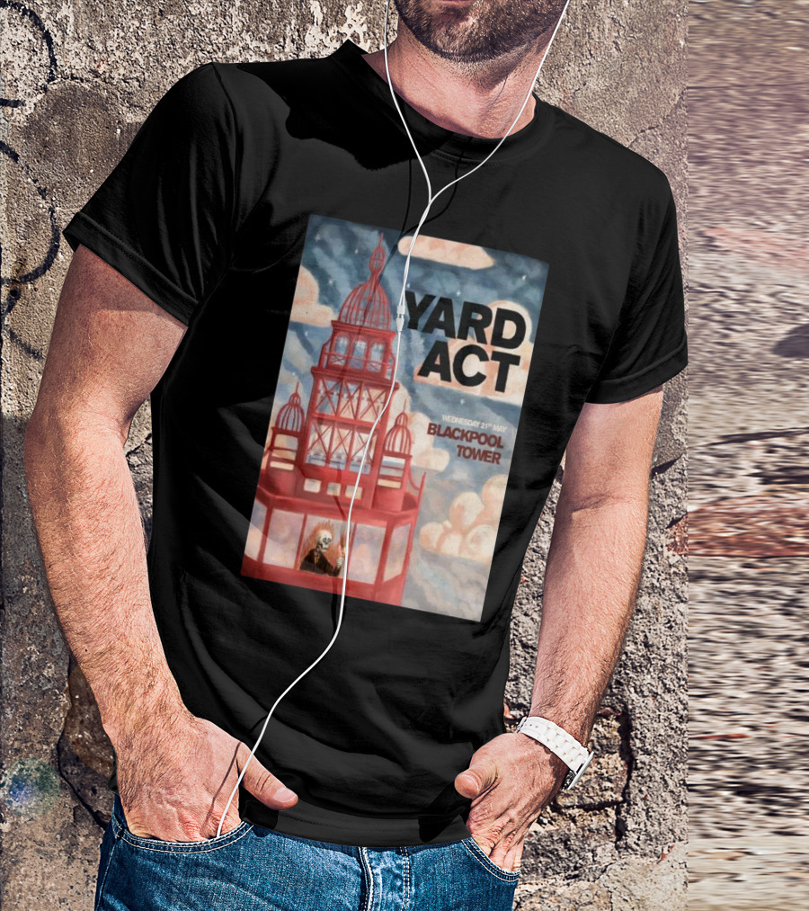 Yard Act Blackpool Tower Wednesday 21st May T-Shirt