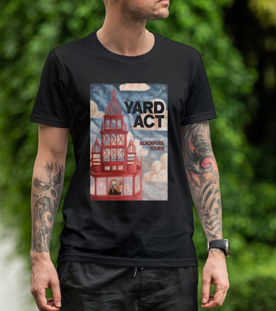 Yard Act Blackpool Tower Wednesday 21st May T-Shirt