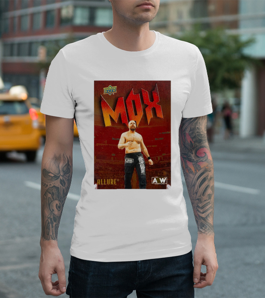2024 Upper Deck Allure Mox AEW All Elite Wrestling Jon Moxley T-Shirt