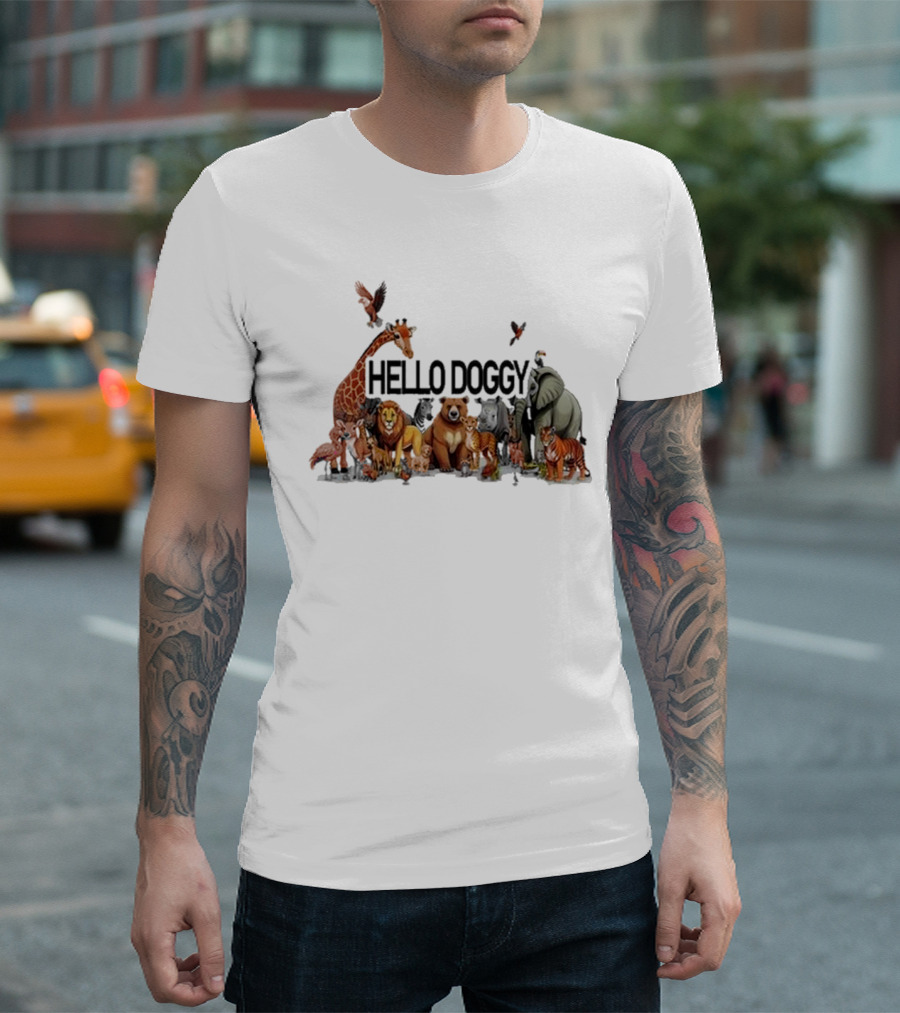 2024 Mashtag Brady Hello Doggy T-Shirt