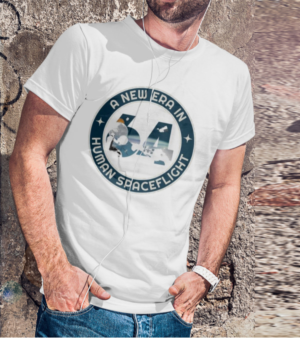 A New Era In Human Spaceflight 64 Astronaut Moon Exploration T-Shirt