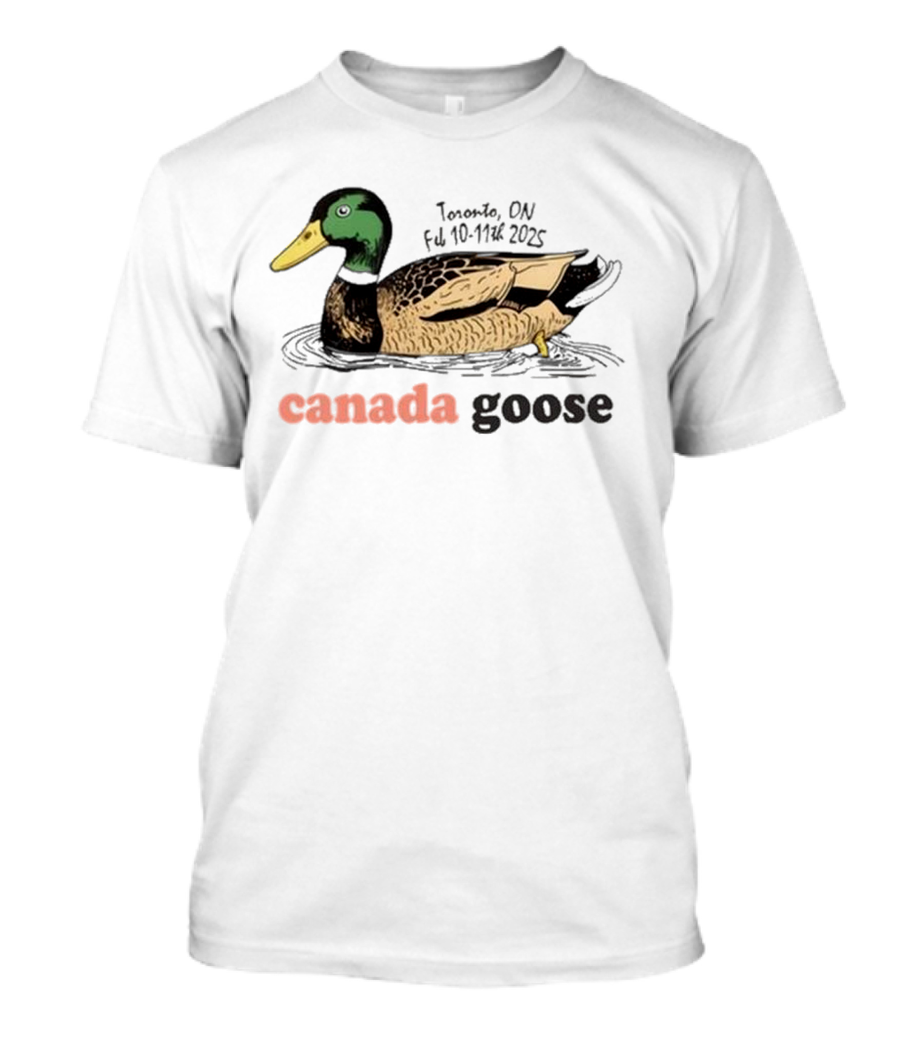 2025 Canada Goose Tour Toronto T-Shirt