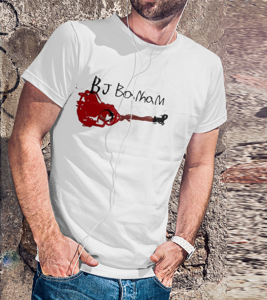 American Aquarium BJ Barham Motorcycle Red By Pearl T-Shirt