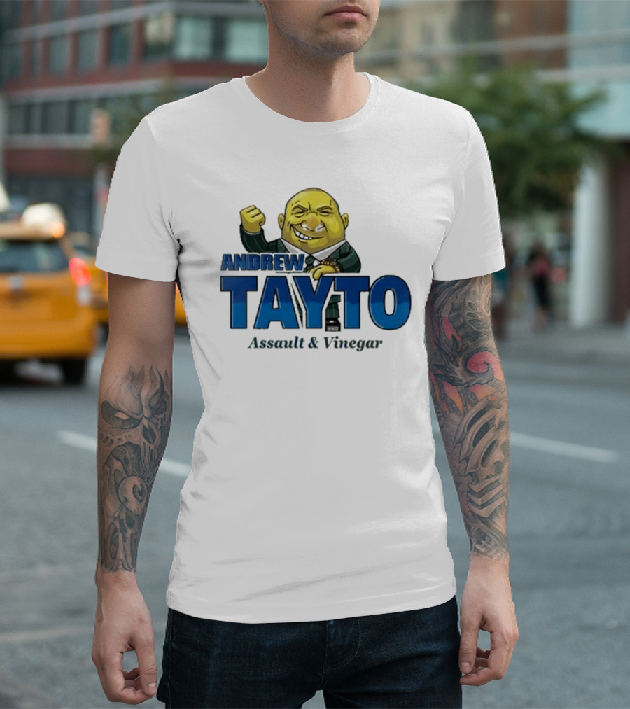 Andrew Tayto Assault & Vinegar Waterford Whispers Charity T-Shirt