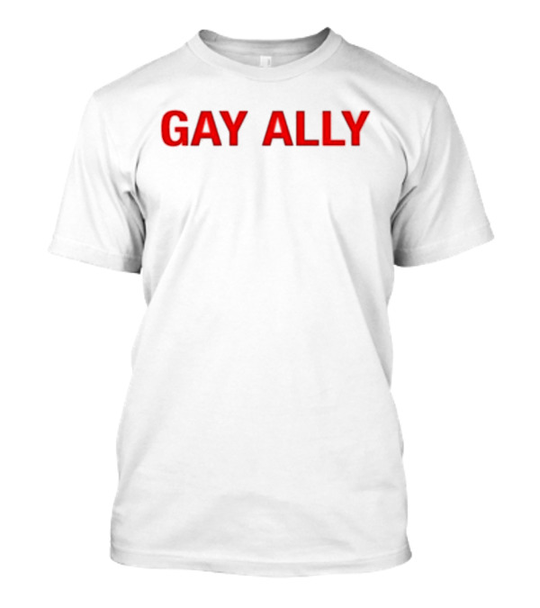Azealia Banks Gay Ally Red Lettering T-Shirt