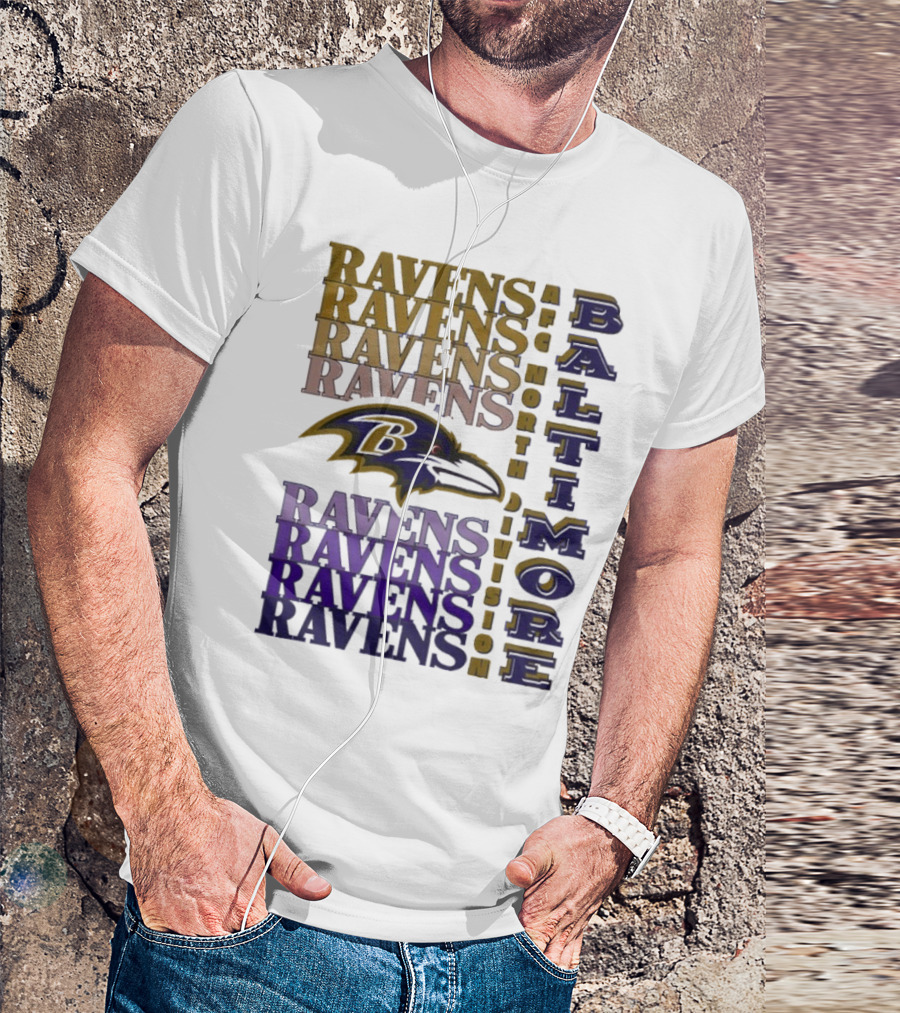 Baltimore Ravens AFC North Division Baltimore Ravens Ravens Ravens Ravens Ravens T-Shirt