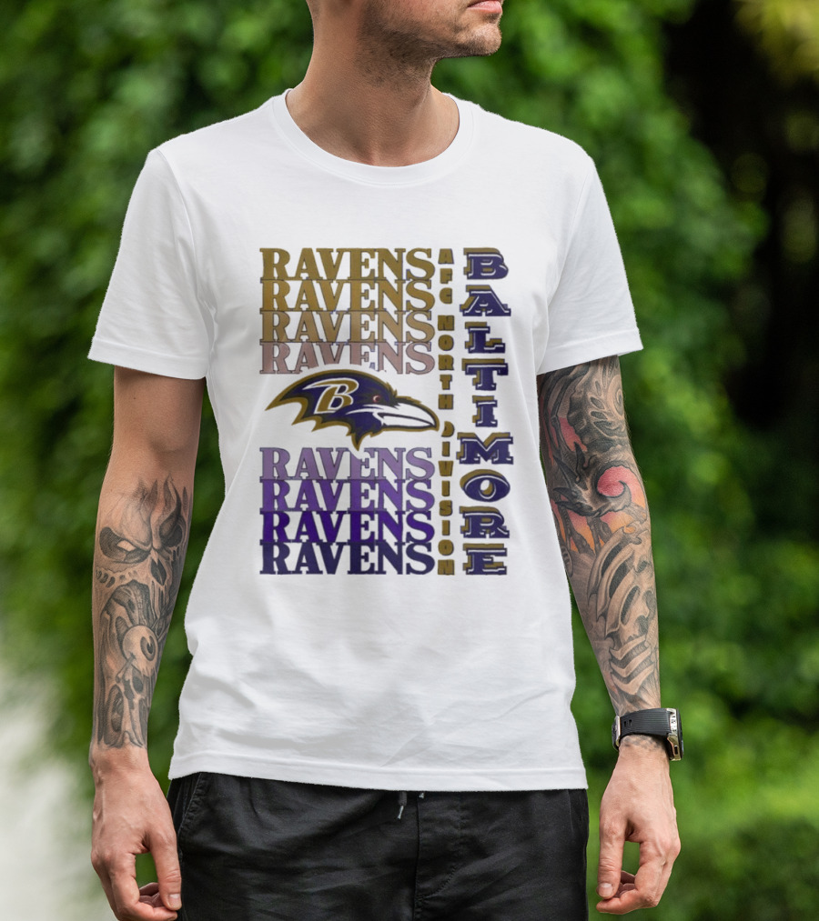 Baltimore Ravens AFC North Division Baltimore Ravens Ravens Ravens Ravens Ravens T-Shirt