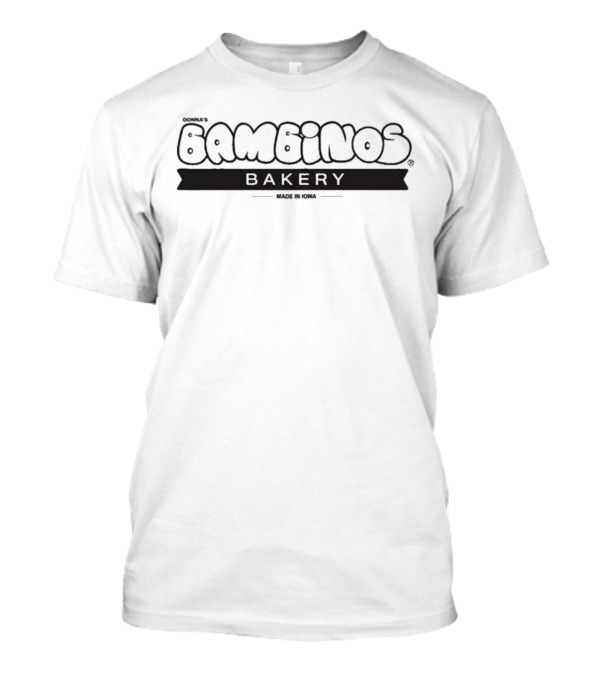 Bambinos Bakery Banner Logo T-Shirt