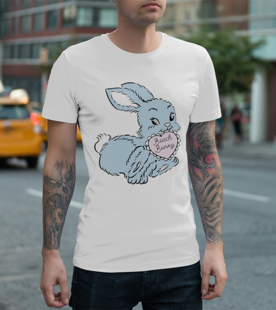 Beach Bunny Heart Bunny T-Shirt