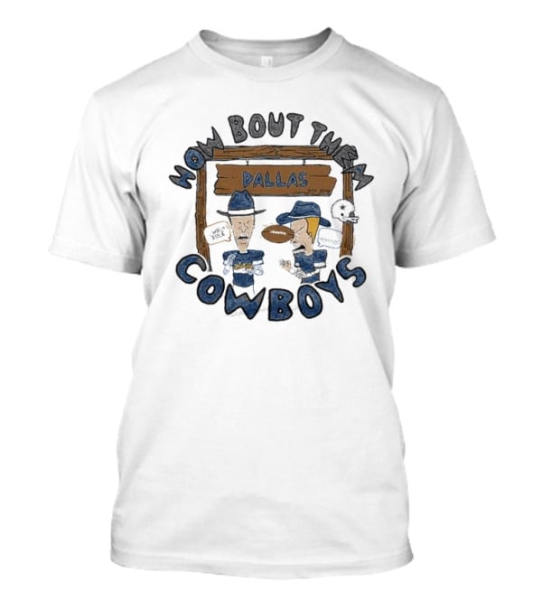 Beavis And Butt-Head Dallas Cowboys How Bout Them Cowboys T-Shirt