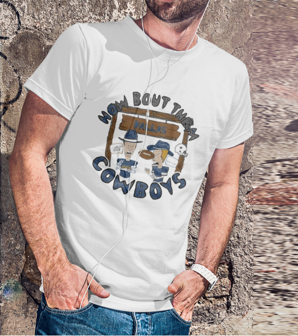 Beavis And Butt-Head Dallas Cowboys How Bout Them Cowboys T-Shirt