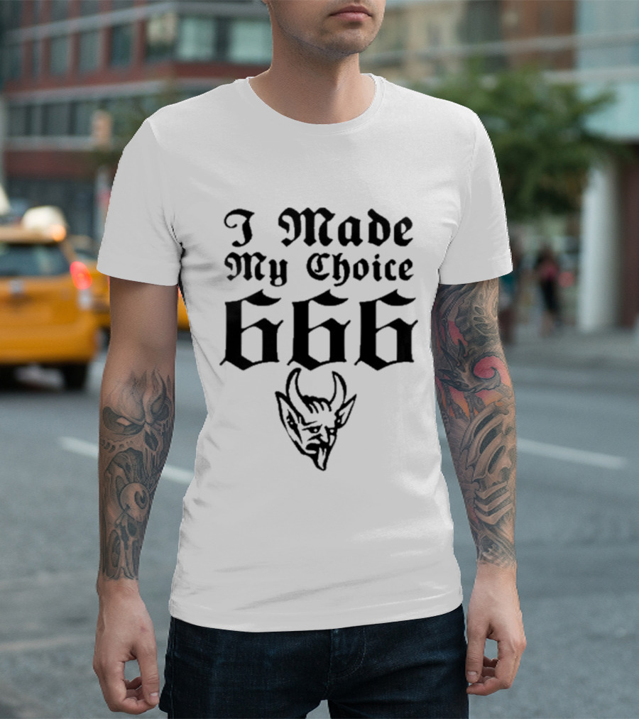 Behemoth Neronoir I Made My Choice Occult Symbolism T-Shirt