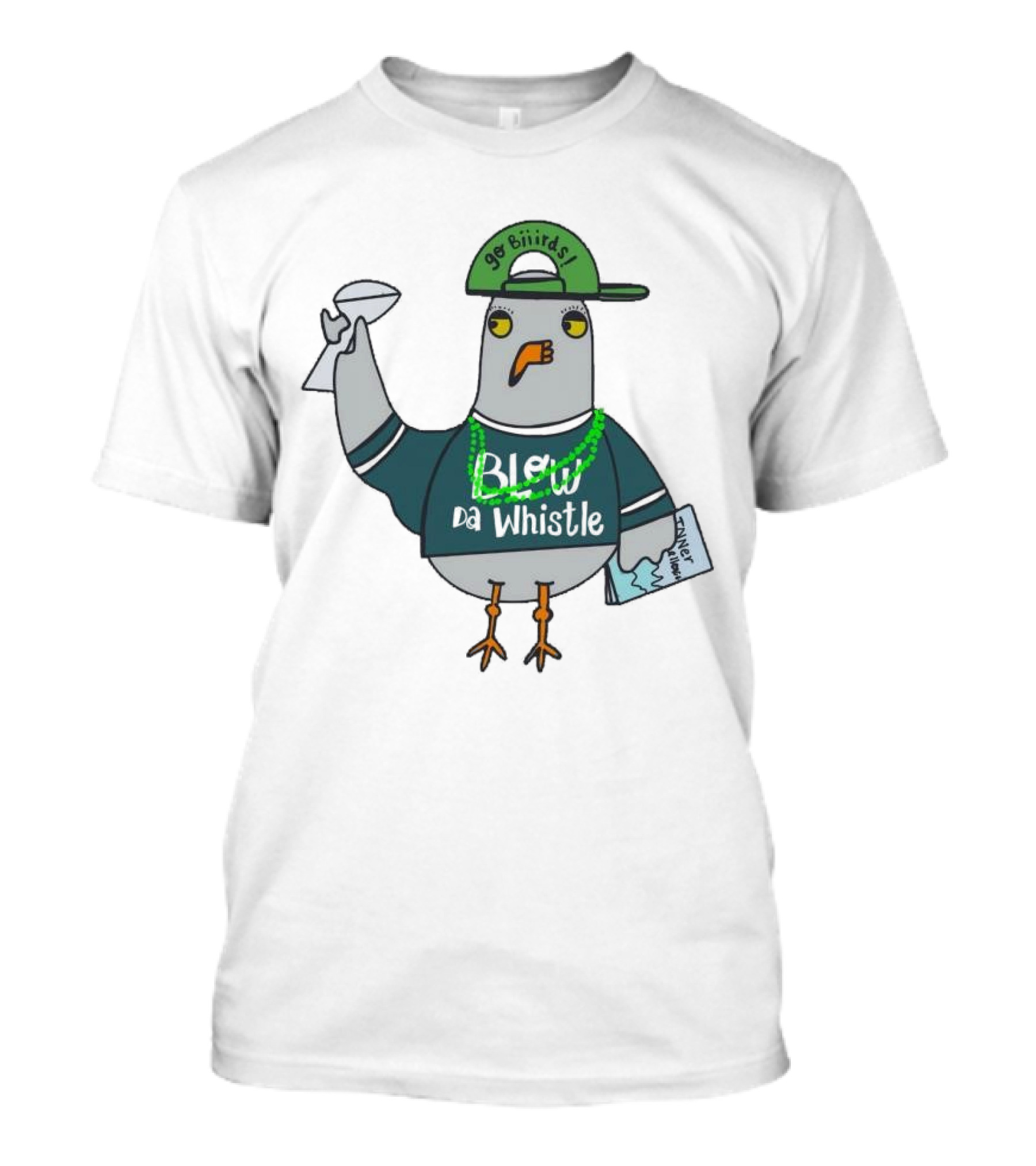 Blow Da Whistle Go Birds Philadelphia Eagles LIX Champs Victory Celebration T-Shirt