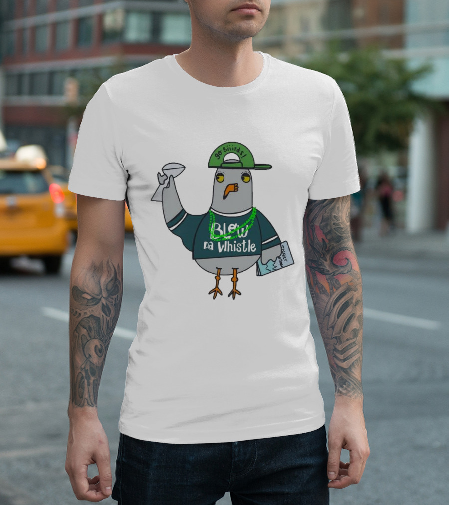 Blow Da Whistle Go Birds Philadelphia Eagles LIX Champs Victory Celebration T-Shirt