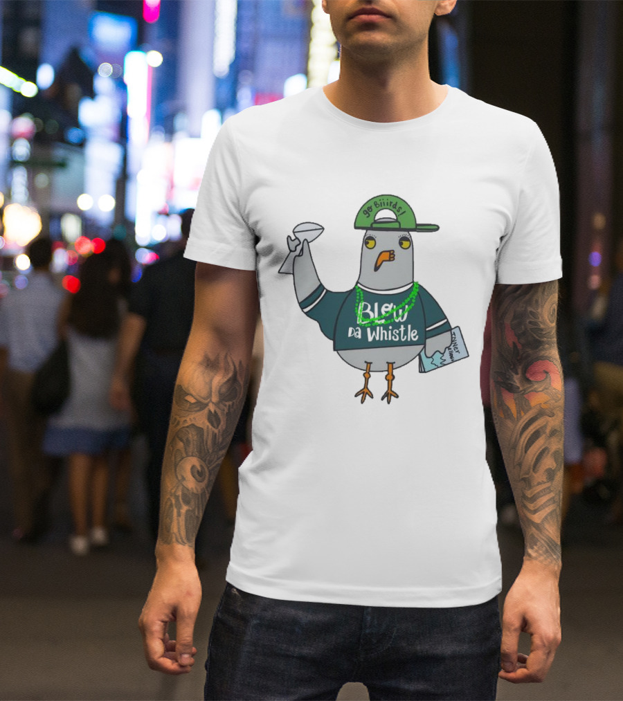 Blow Da Whistle Go Birds Philadelphia Eagles LIX Champs Victory Celebration T-Shirt
