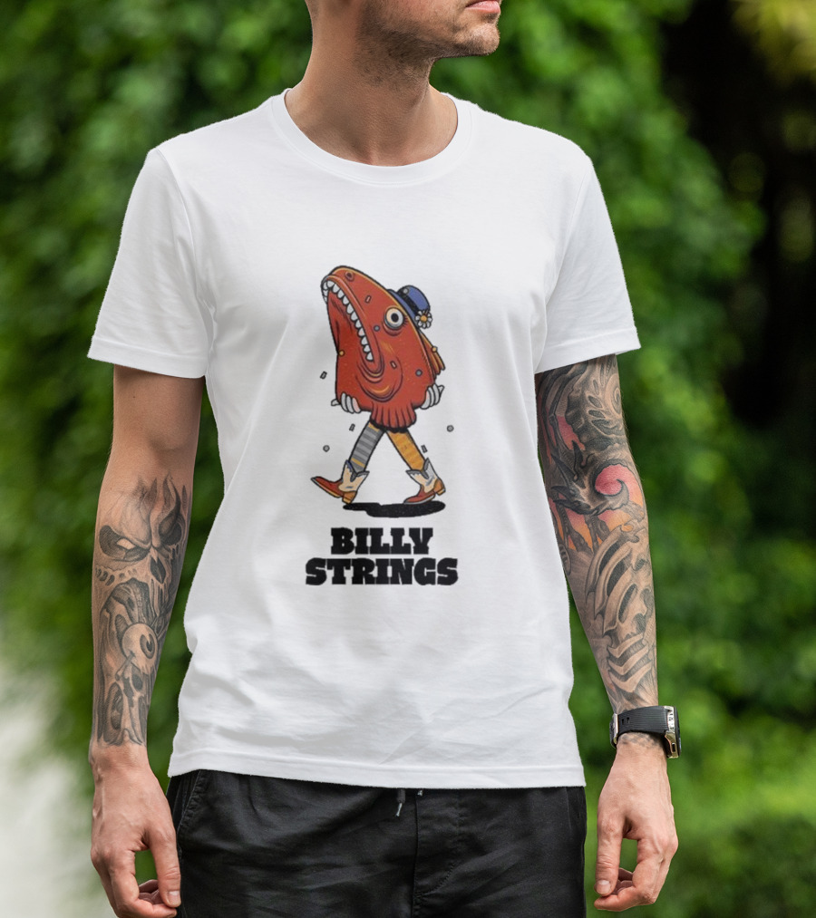 Billy Strings Walking Fish Spring 2025 T-Shirt
