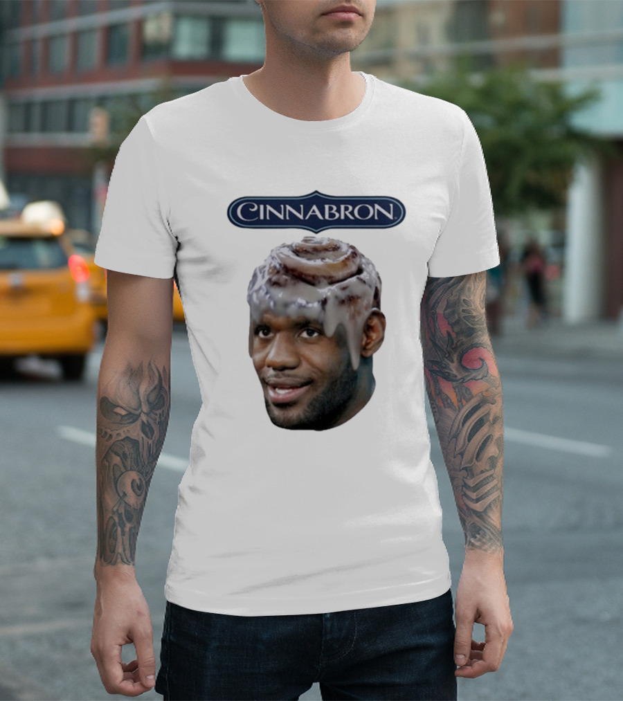 Boughettos Cinnabron Cinnamon Roll Parody T-Shirt