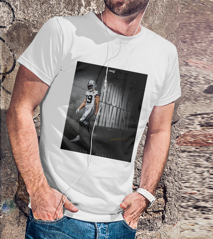 Brock Bowers Las Vegas Raiders Rookie Of The Year Finalist T-Shirt