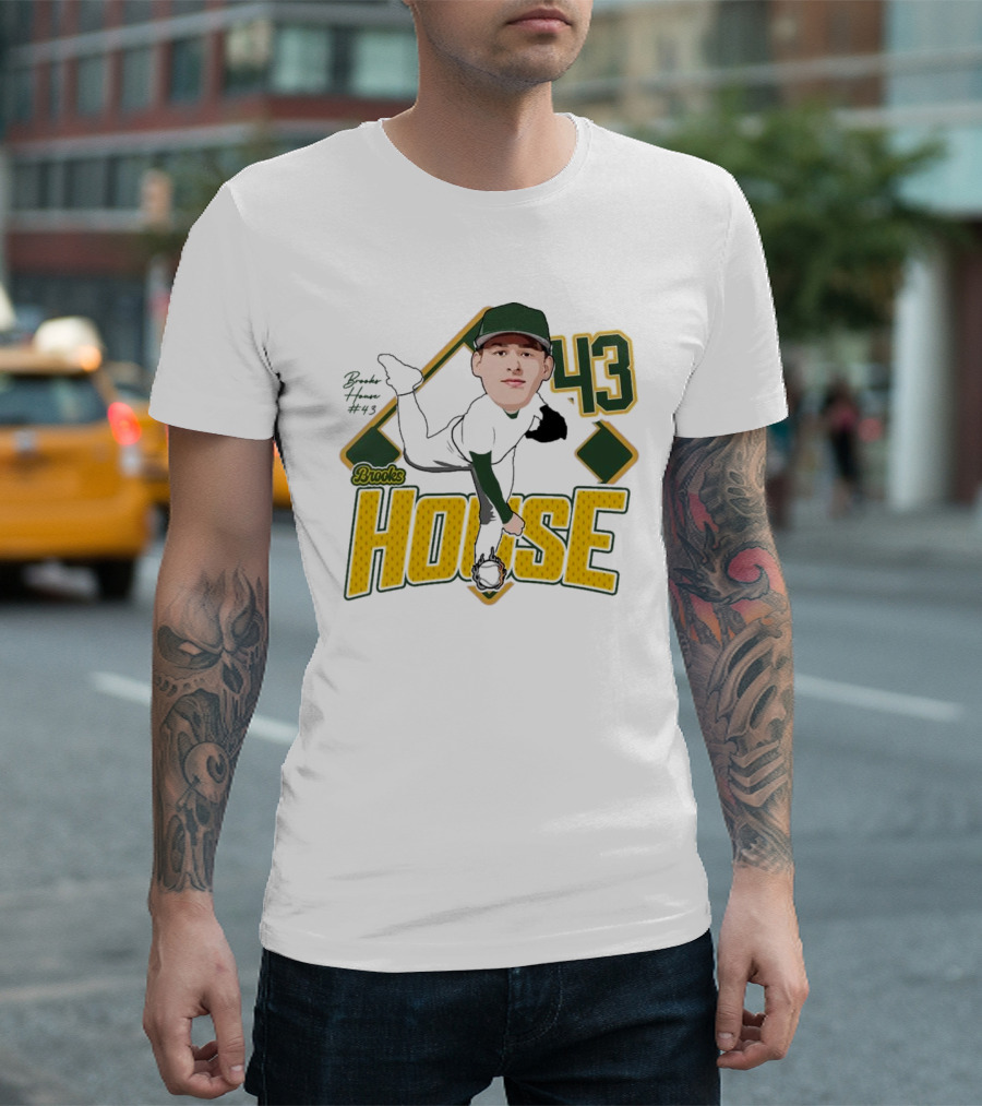 Brooks House 43 Baseball 2025 T-Shirt