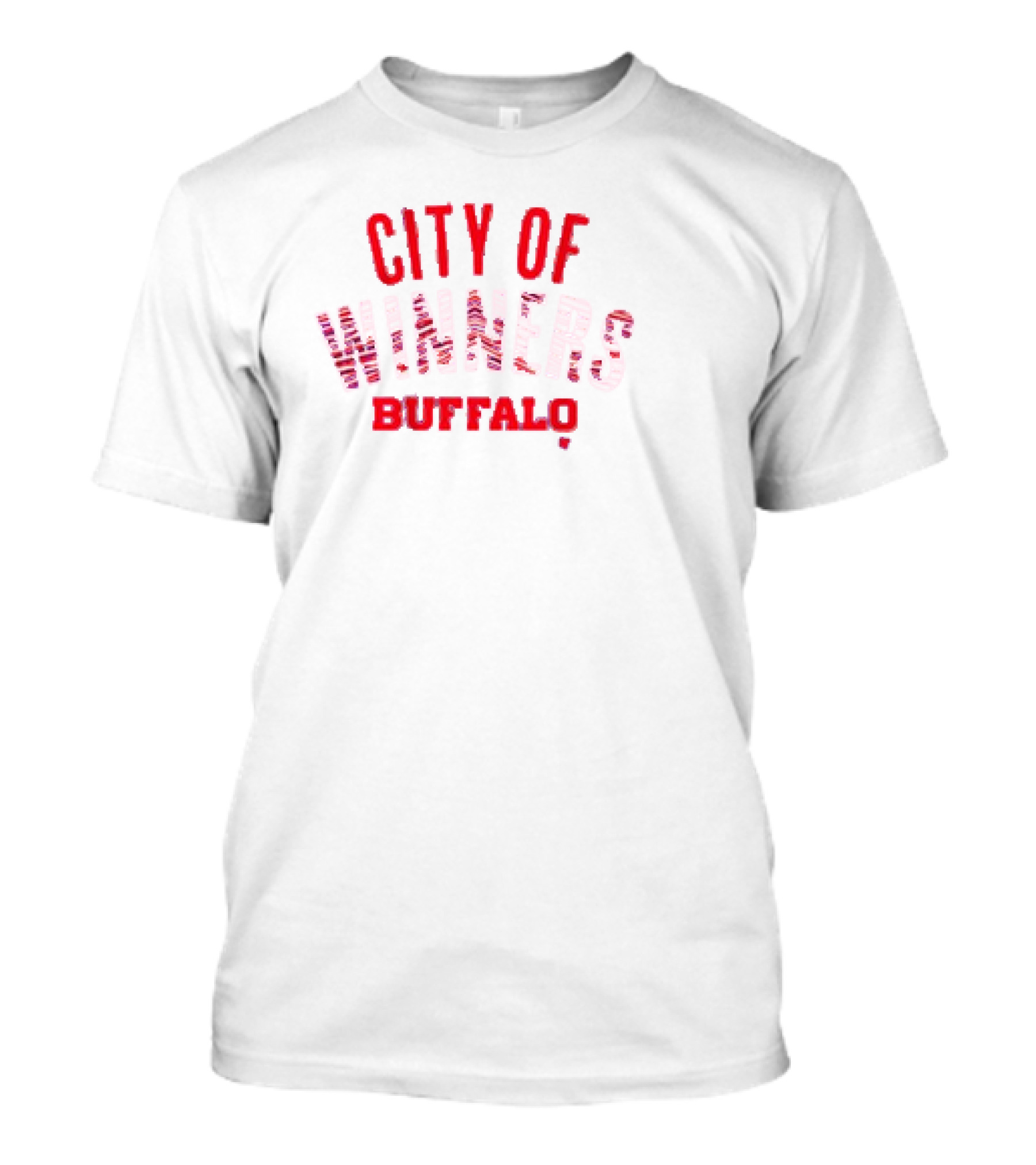 Buffalo City Of Winners Football T-Shirt