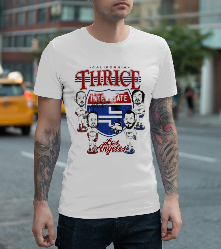 California Los Angeles Thrice Intélztate T-Shirt