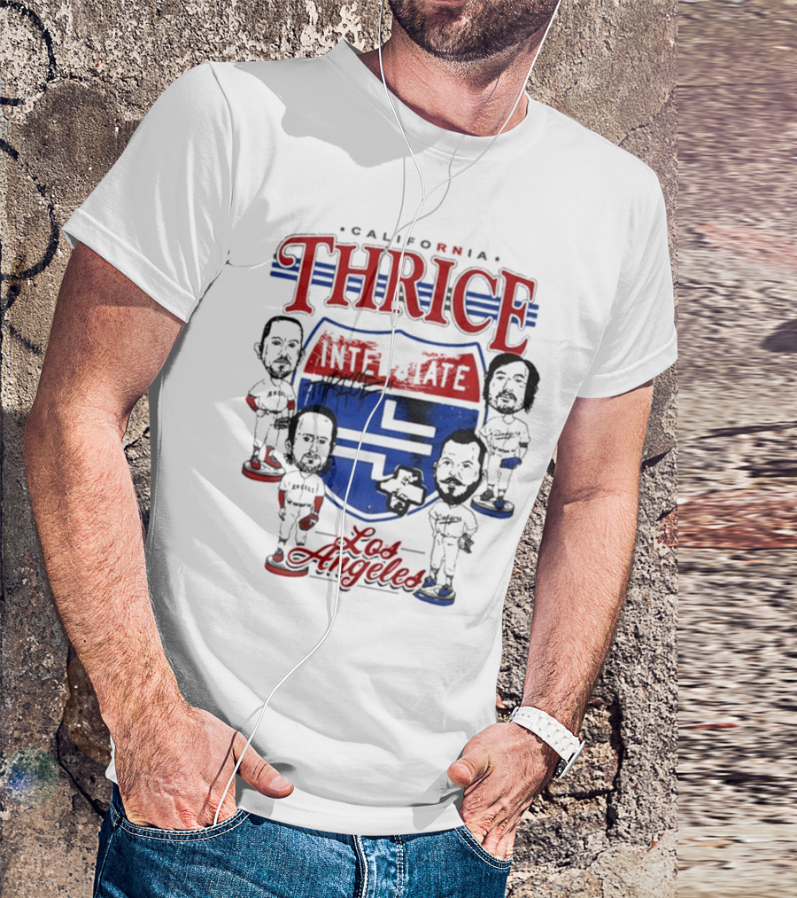 California Los Angeles Thrice Intélztate T-Shirt