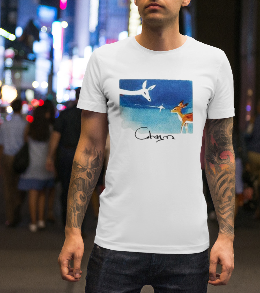 Clairo Charm Deer Artwork Benefit T-Shirt