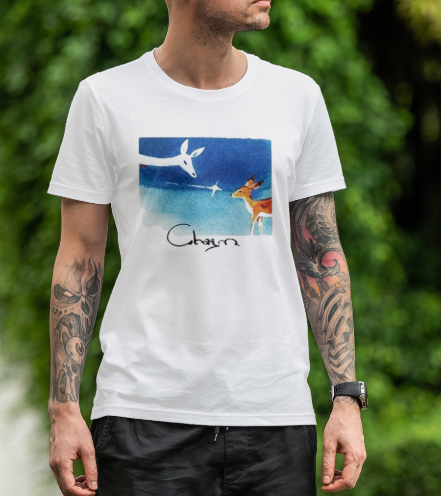 Clairo Charm Deer Artwork Benefit T-Shirt