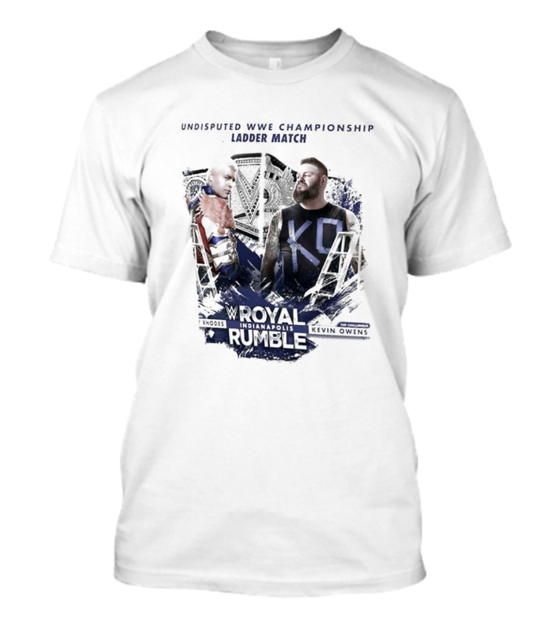 Cody Rhodes Vs. Kevin Owens Royal Rumble 2025 Undisputed WWE Championship Ladder Match The Canada Dream T-Shirt