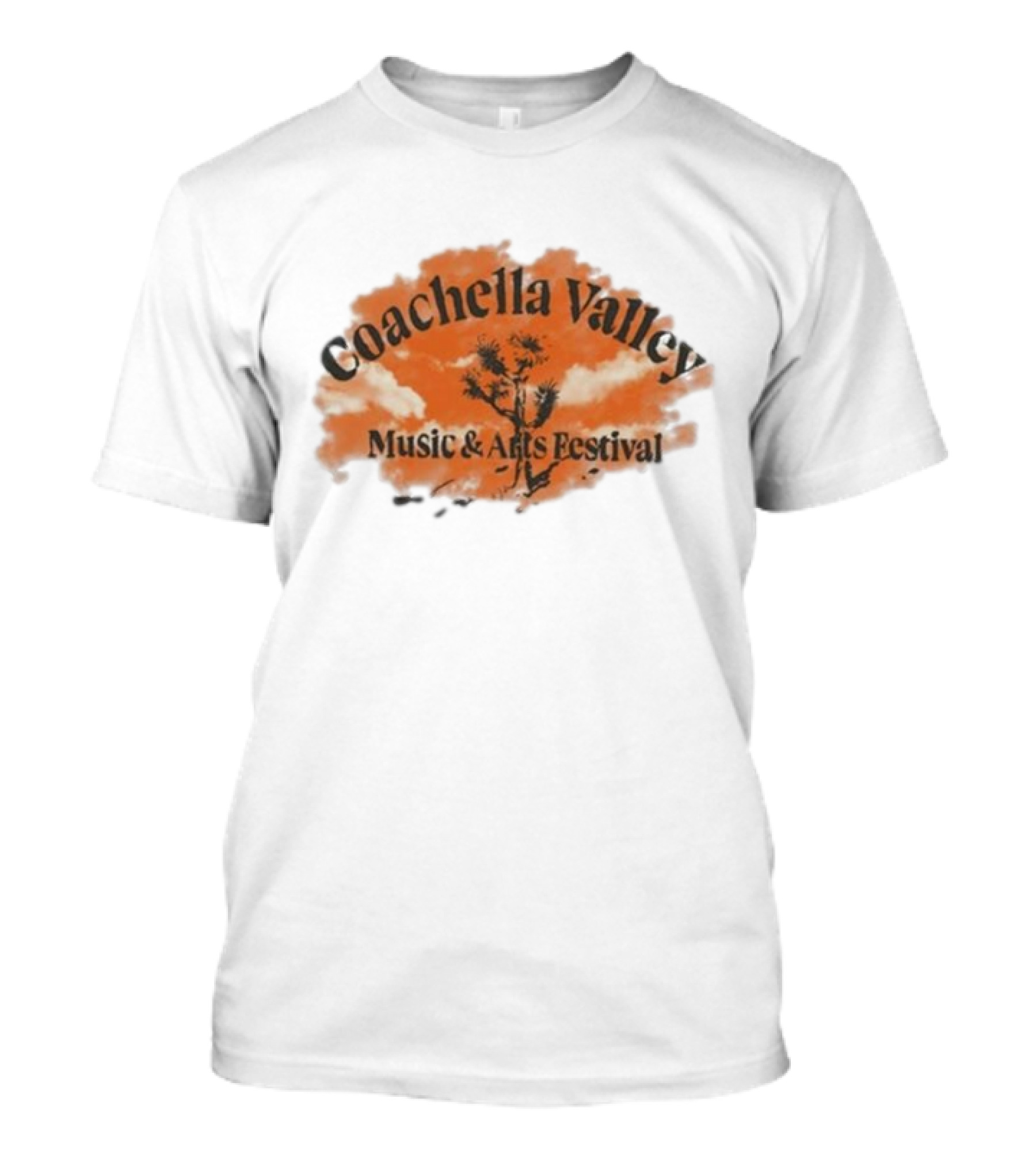 Coachella Valley Music And Arts Festival Yucca Brevifolia Clouds 2025 T-Shirt