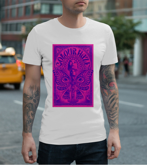 Colour Haze Vera Groningen Netherlands Feb 20 2025 Josiah The Rubber Snake Charmers T-Shirt