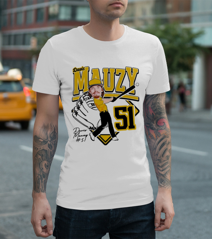 Davis Mauzy Baseball 51 T-Shirt