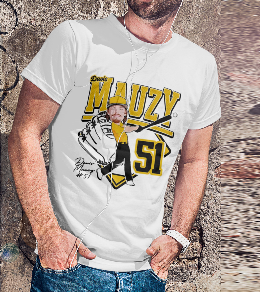 Davis Mauzy Baseball 51 T-Shirt