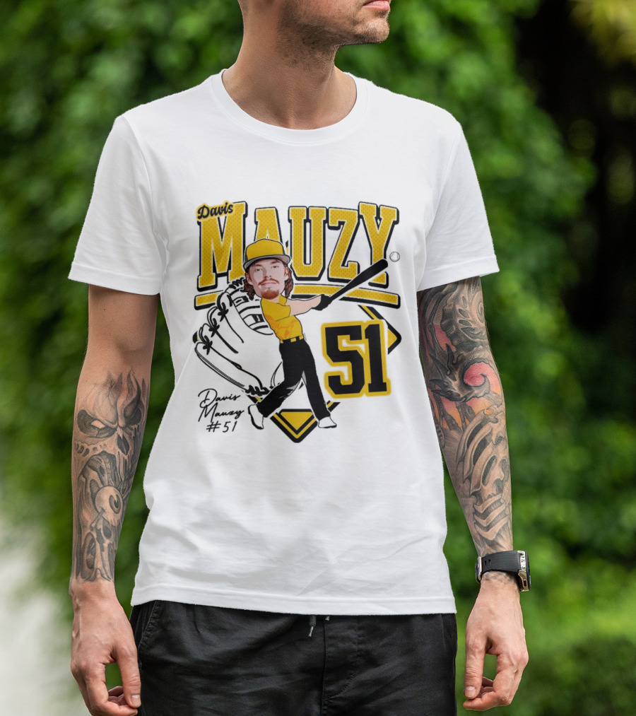 Davis Mauzy Baseball 51 T-Shirt
